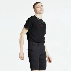 Levi Strauss & Co. Levi's SS Relaxed Baby Tab T Baby Tab Black C