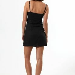 Afends Kate Hemp Slip Dress Vintage Black -Baby Crib Clothing & Footwear Sales Store AFENDS S3 EM17995 900x 21fd4561 e0b5 458f 87be 038a0c799ee2 800x