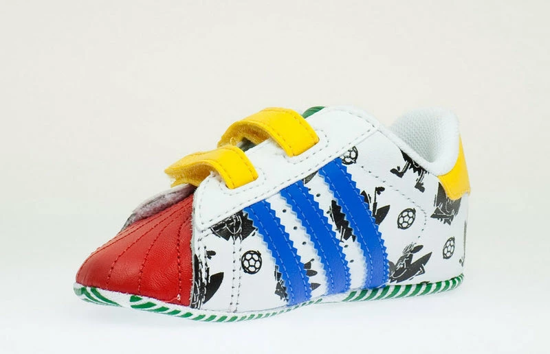 Adidas Originals Superstar 2 Smile CF Crib V24979 - Image 3