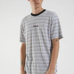 Afends Exit Hemp Retro Fit Tee White M204100