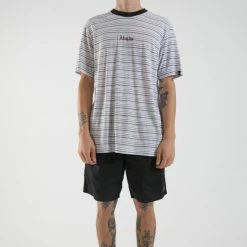 Afends Exit Hemp Retro Fit Tee White M204100 -Baby Crib Clothing & Footwear Sales Store AfendsExitHempRetroFitTeeWhiteM204100FamousRockShopNewcastle 2300NSW.Australia.3 800x