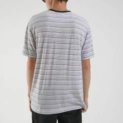 Afends Exit Hemp Retro Fit Tee White M204100 -Baby Crib Clothing & Footwear Sales Store AfendsExitHempRetroFitTeeWhiteM204100FamousRockShopNewcastle 2300NSW.Australia.5 800x
