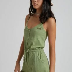 Afends Nina Sage Playsuit -Baby Crib Clothing & Footwear Sales Store AfendsNinaPlaysuit 800x