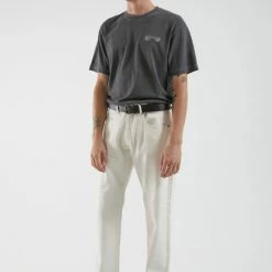 Afends Unisex Powerlines Retro Fit Tee Stone Black M204001 -Baby Crib Clothing & Footwear Sales Store AfendsUnisexPowerlinesRetroFitTeeStoneBlackM204001FamousRockShopNewcastle 2300NSW.Australia.9 800x