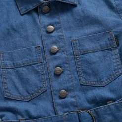 Famous Rock Shop Afends Voodoo Child Hemp Chambray Hemp Playsuit Washed Indigo -Baby Crib Clothing & Footwear Sales Store AfendsVoodooChildHempChambrayHempPlaysuitWashedIndigo6 800x
