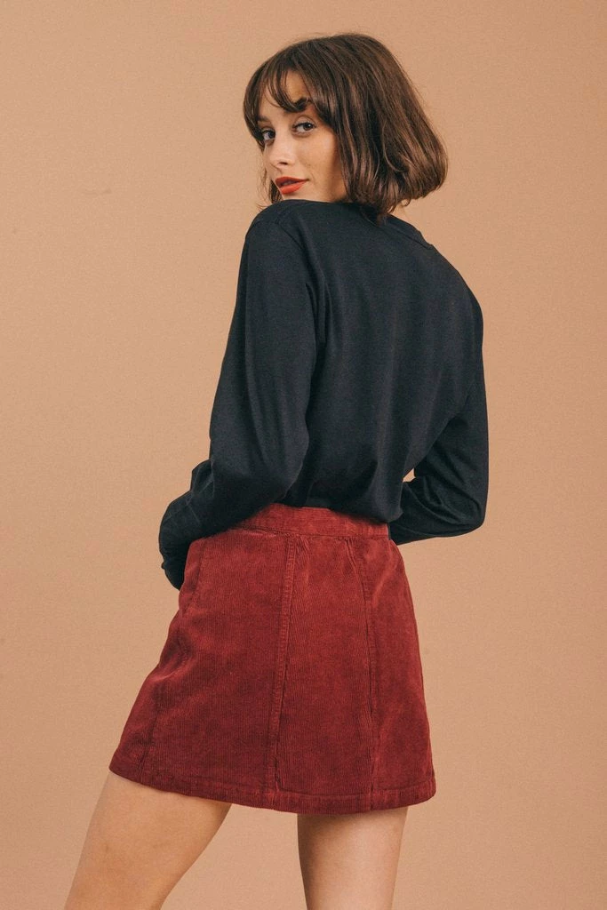 Afends AC Long Sleeve Tee Black 4 Afends AC Long Sleeve Tee Black - Image 2