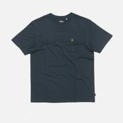 Afends MNML Standard Fit Tee Deep Navy -Baby Crib Clothing & Footwear Sales Store Afends MNML Standard Fit Tee Deep Navy Famous Rock Shop Newcastle NSW 3 800x
