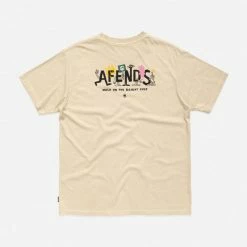 Afends Men's Bright Side Retro Fit Tee Cement M191010 -Baby Crib Clothing & Footwear Sales Store Afends Men s Bright Side Retro Fit Tee Cement M191010 Famous Rock Shop Newcastle 2300 NSW Australia. 3 800x