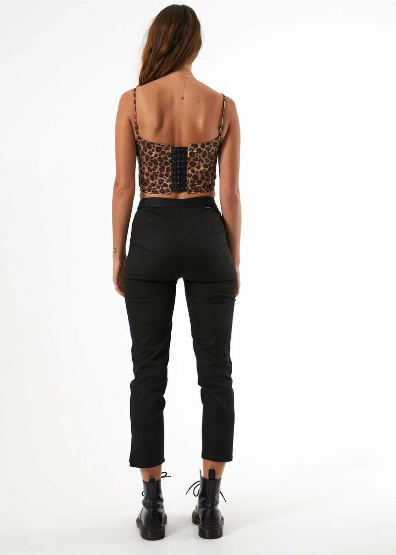 Afends Moss 90's Leopard Crop Top 6 Afends Moss 90's Leopard Crop Top - Image 4