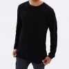 NANA Judy Men's Basic Long Sleeve Black NM4082B -Baby Crib Clothing & Footwear Sales Store Basic Long Sleeve Black Famous Rock Shop Newcastle 2300 2 800x