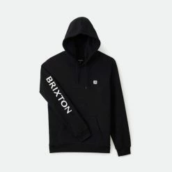 Brixton Alton Black Hoodie -Baby Crib Clothing & Footwear Sales Store BrixtonAltonBlackHoodie5 800x
