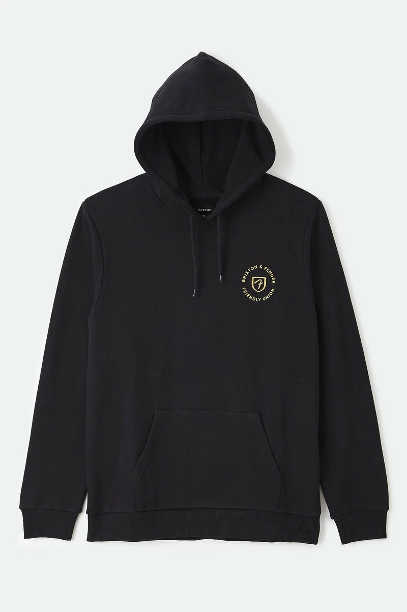 Brixton Fender Electric Black Hood 4 Brixton Fender Electric Black Hood - Image 2