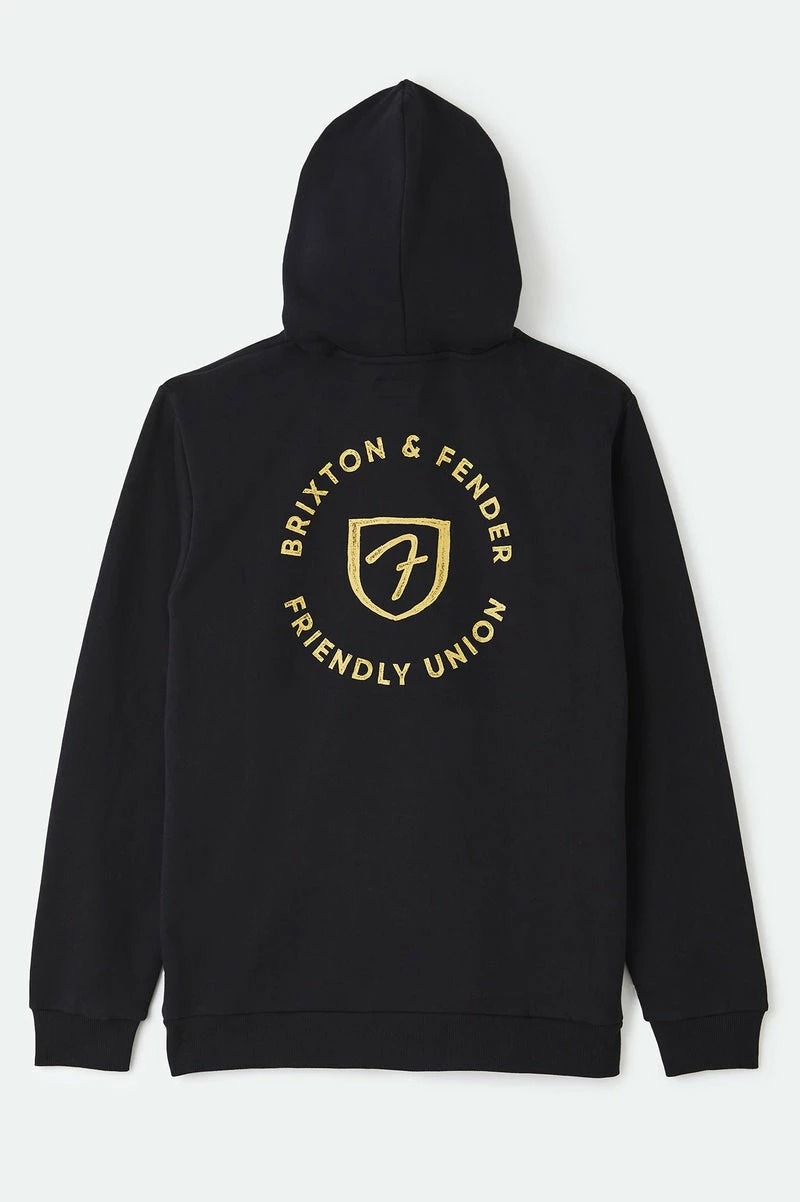 Brixton Fender Electric Black Hood 3 Brixton Fender Electric Black Hood