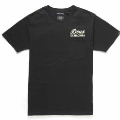 Deus Camperdown Tee D1065 Black