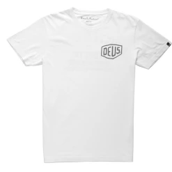 Deus Camperdown Address Tee D1808 White