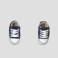 Converse Chuck Taylor All Star Cribster Canvas Mid Navy 865158C -Baby Crib Clothing & Footwear Sales Store ConverseChuckTaylorAllStarCribsterCanvasMidNavy865158C6 800x