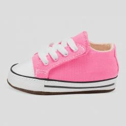 Converse Chuck Taylor All Star Cribster Canvas Mid Pink 865160C -Baby Crib Clothing & Footwear Sales Store ConverseChuckTaylorAllStarCribsterCanvasMidPink865160C3 800x