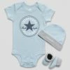 Converse Newborn Classic 3 Piece Boxed Set Pacific Blue -Baby Crib Clothing & Footwear Sales Store ConverseNewbornClassic3PieceBoxedSetPacificBlue 800x