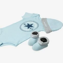 Converse Newborn Classic 3 Piece Boxed Set Pacific Blue -Baby Crib Clothing & Footwear Sales Store ConverseNewbornClassic3PieceBoxedSetPaificBlue6 800x