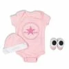 Converse Newborn Classic 3 Piece Boxed Set Pink