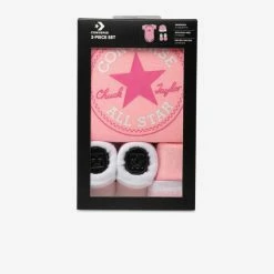Converse Newborn Classic 3 Piece Boxed Set Pink -Baby Crib Clothing & Footwear Sales Store ConverseNewbornClassic3PieceBoxedSetPink4 800x