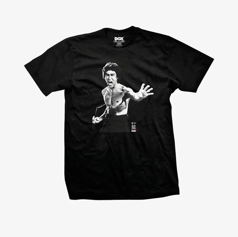DGK X Bruce Lee Fierce T-Shirt Black 3 DGK X Bruce Lee Fierce T-Shirt Black