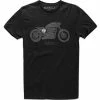 Deus Bald Terrier V-Twin Tee D1808 Black