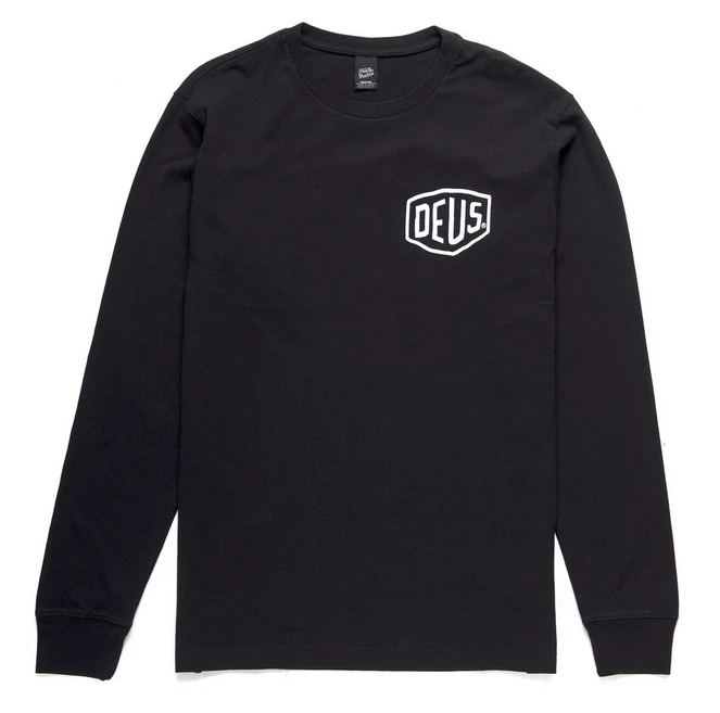 Deus Ex Machina Camperdown Long Sleeve Tee DMA61831A Black 3 Deus Ex Machina Camperdown Long Sleeve Tee DMA61831A Black