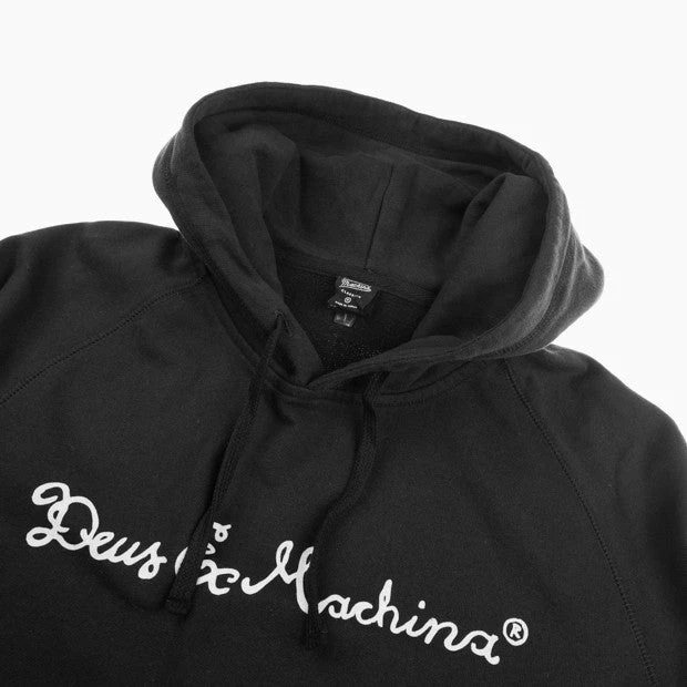 Deus Ex Machina Script Hoody Black DMP68152 - Image 2