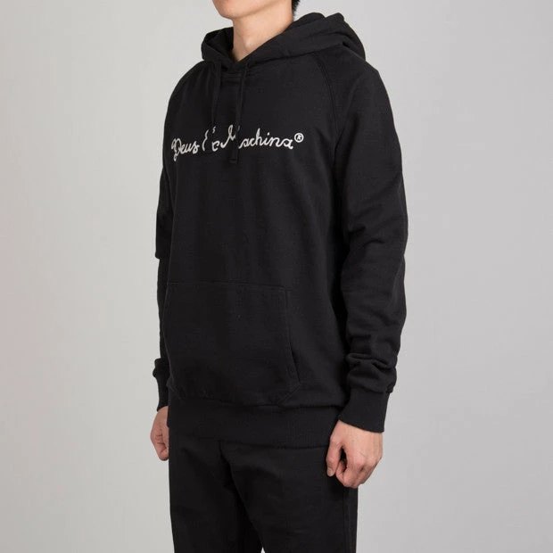 Deus Ex Machina Script Hoody Black DMP68152 - Image 3