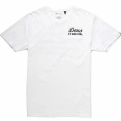 Deus Venice CA. Address Tee White D1808