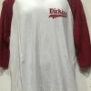 Dickies Script 3/4 Sleeve Raglan Shirt Red K3130301 -Baby Crib Clothing & Footwear Sales Store Dickies Script 34 Sleeve Raglan Shirt Red K3130301 800x