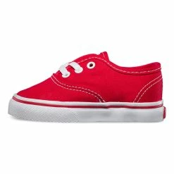 Vans Authentic Red Infants -Baby Crib Clothing & Footwear Sales Store ED9RED ALT3 800x