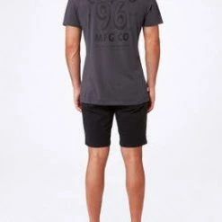 Elwood Machine Tee Charcoal -Baby Crib Clothing & Footwear Sales Store Elwood Machine Tee Charcoal 3 800x