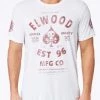 Elwood Machine Tee White -Baby Crib Clothing & Footwear Sales Store Elwood Machine Tee White 800x