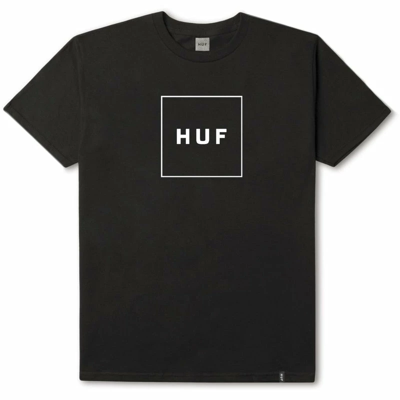 HUF Essentials Box Logo Tee Black TS00507