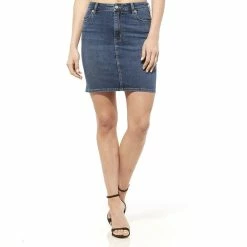 Riders By Lee Hi Rider Skirt Harper Blue R/551206/G32