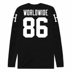 Huf Audible Long Sleeve Tee Black -Baby Crib Clothing & Footwear Sales Store Huf audible long sleeve tee black 10 800x