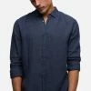 Industrie The Tennyson Linen Long Sleeve Shirt Od Navy -Baby Crib Clothing & Footwear Sales Store IndustrieTheTennysonLinenLongSleeveShirtOdNavy4 800x