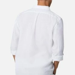 Industrie The Tennyson Linen Long Sleeve Shirt White -Baby Crib Clothing & Footwear Sales Store IndustrieTheTennysonLinenLongSleeveShirtWhite5 800x