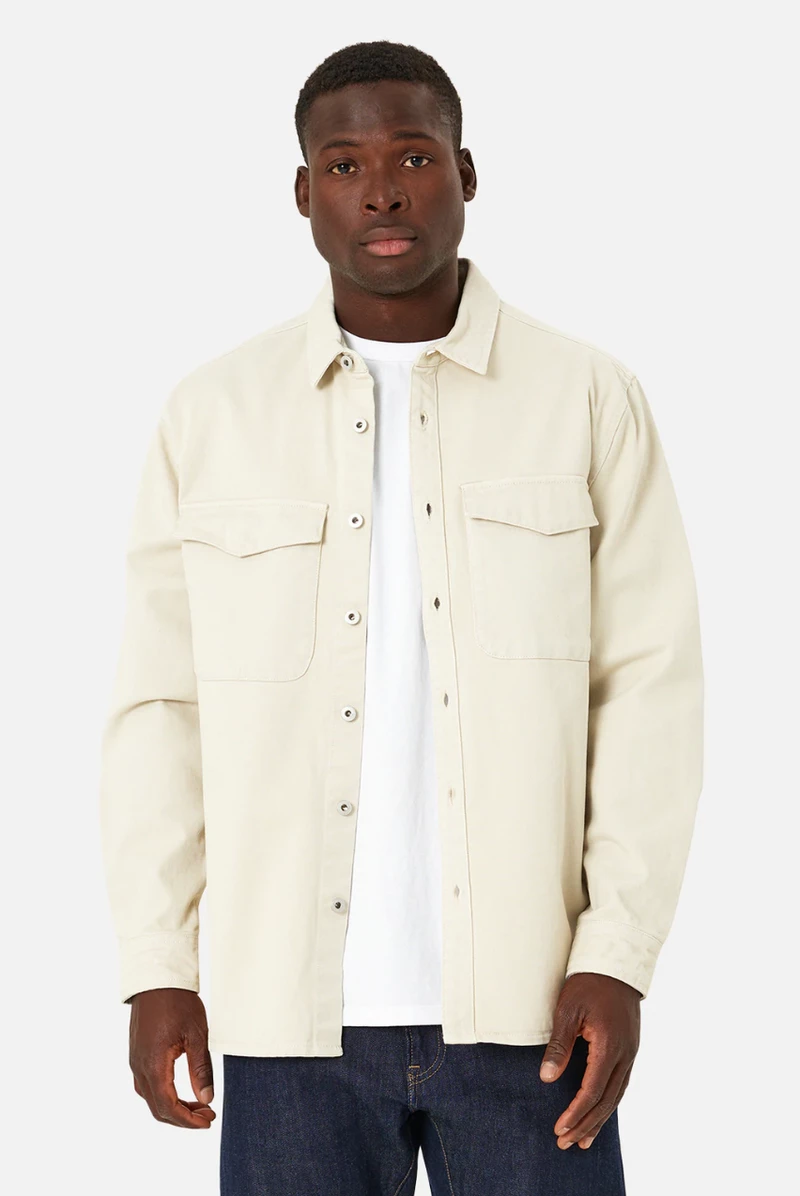 Industrie The Woodbury Shirt Sawdust MJA33399 3 Industrie The Woodbury Shirt Sawdust MJA33399