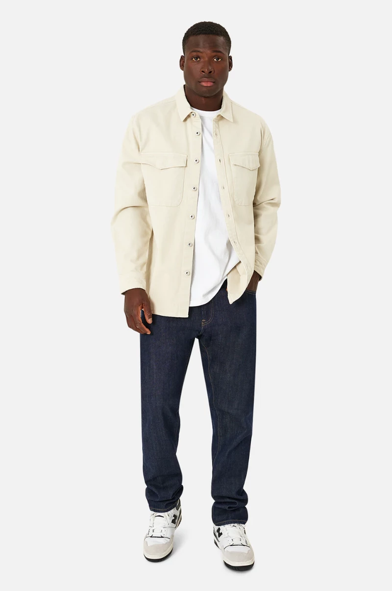 Industrie The Woodbury Shirt Sawdust MJA33399 6 Industrie The Woodbury Shirt Sawdust MJA33399 - Image 4