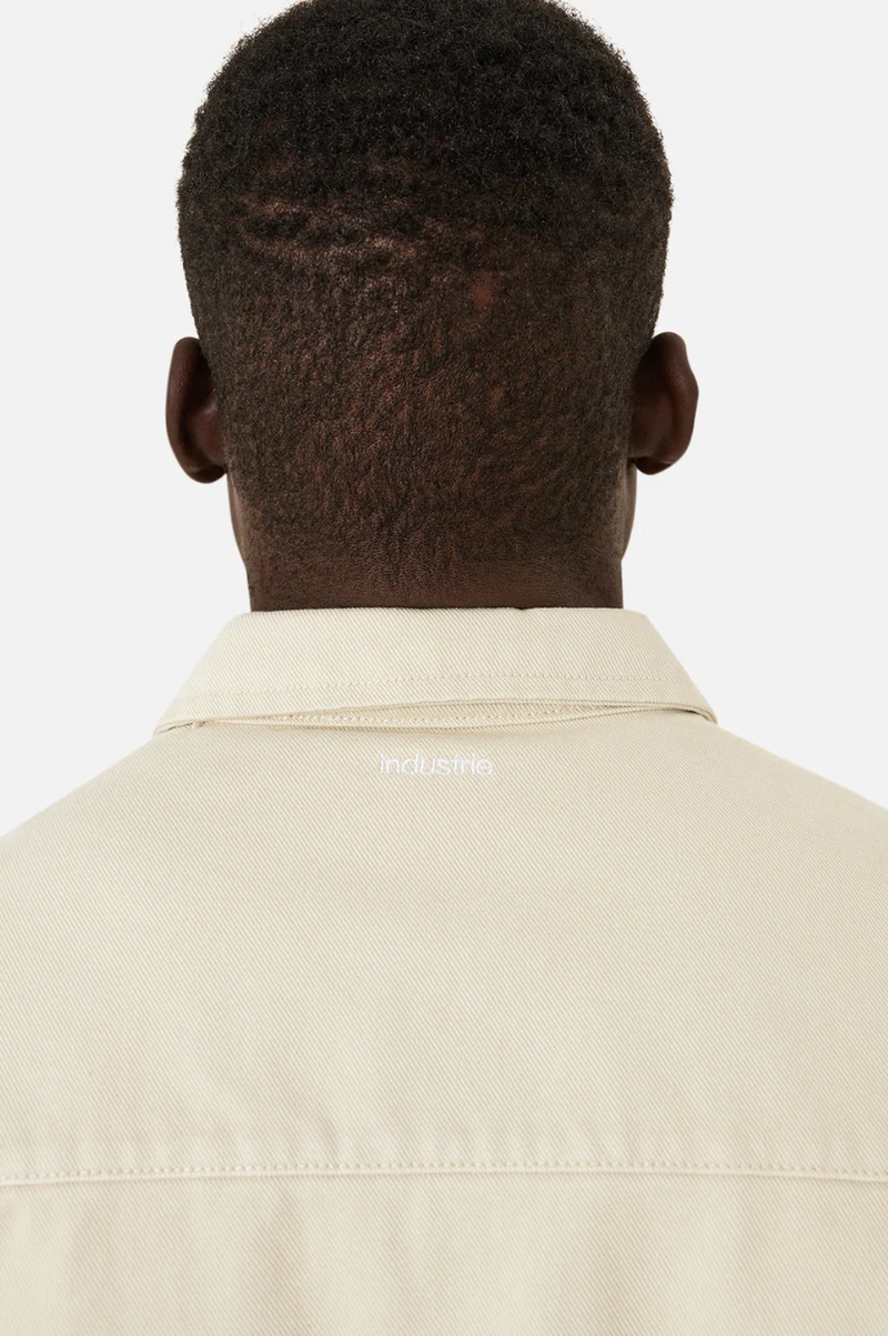 Industrie The Woodbury Shirt Sawdust MJA33399 8 Industrie The Woodbury Shirt Sawdust MJA33399 - Image 6