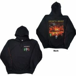 Famous Rock Shop Iron Maiden Nights Of The Dead Unisex Pullover Hoodie