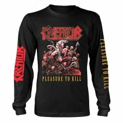 Famous Rock Shop Kreator Pleasure To Kill Long Sleeve Tee