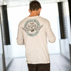 LKI Live LS Tee White L101A1226 -Baby Crib Clothing & Footwear Sales Store LKI Loosekid Industries Live LS Tee White L101A1226 Famous Rock Shop Newcastle 2300 NSW. Australia. 3 800x