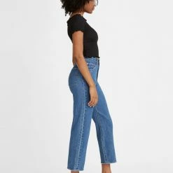 Levi Strauss & Co. Levi's Ribcage Straight Ankle Jeans Denim 72693-0117 -Baby Crib Clothing & Footwear Sales Store Levi sRibcageStraightAnkleJeansDenim72693 01175 800x