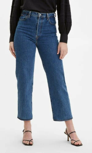 Levi Strauss & Co. Levi's Ribcage Straight Ankle Jeans Georgie Denim 726930011 4 Levi Strauss & Co. Levi's Ribcage Straight Ankle Jeans Georgie Denim 726930011 - Image 2