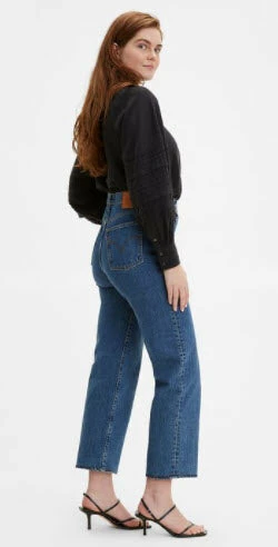 Levi Strauss & Co. Levi's Ribcage Straight Ankle Jeans Georgie Denim 726930011 6 Levi Strauss & Co. Levi's Ribcage Straight Ankle Jeans Georgie Denim 726930011 - Image 4