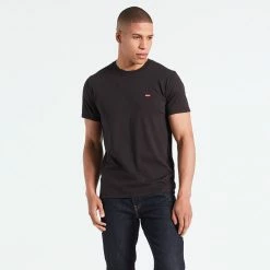Levi Strauss & Co. Levi's SS Original HM Tee Cotton Patch Black